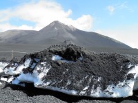 Etna - činná sopka na Sicílii.