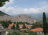 Morano Calabro - krásné historické městečko v Kalábrii.