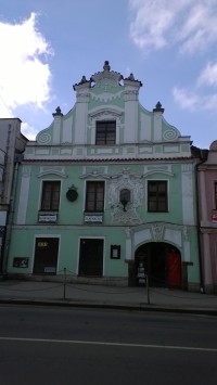 historický dům v Dolní ulici.