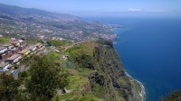 Pohled z útesu Cabo Girao k Funchalu.