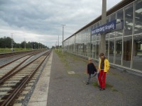 Vlakové nádraží v Altenbergu.