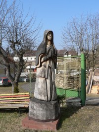 Tažovice, socha Panny Marie