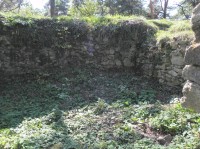 Osule, zbytky hradní budovy