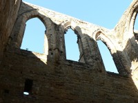 Oybin, gotická okna kostela