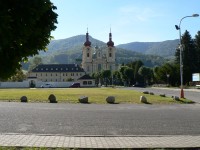 Hejnice, celkový pohled na basiliku