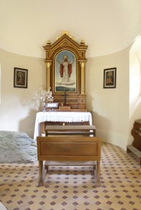 Bolfánek, vnitřek kaple sv. Wolfganga