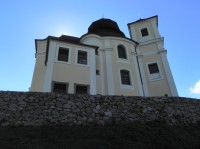 Maková hora, severní strana kostela