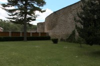 Podolínec, hradby u kláštera