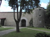 Podolínec, hradby u kláštera