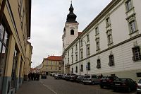 Znojmo, dominikánský klášter a kostel Nalezení sv.- Kříže