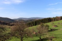 Radkovský vrch a Křemelná od Bohdašic