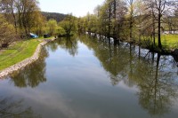 Řeka Úhlava nad Švihovem