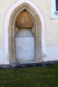 Gotický portál kostela sv. Václava