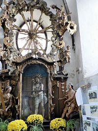 Prachatice, boční oltář kostela sv. Jakuba