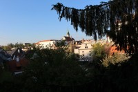 Pohled na město z Karlova