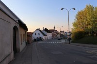Pohled z Václavské ulice na město