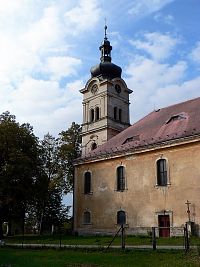 Věž kostela sv. Kateřiny