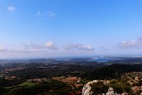 Monte Toro, nejvyšší hora Menorcy.