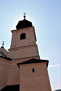 Věž kostela Navštívení Panny Marie