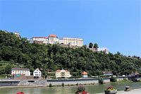 Pasovský hrad, pohled od Dunaje