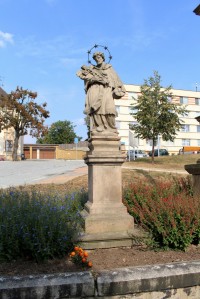 Březno, socha sv. Jana z Nepomuku