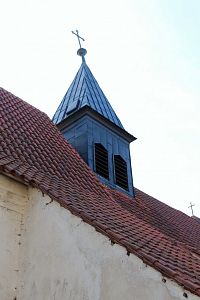 Prácheň, věž kostela sv. Klimenta