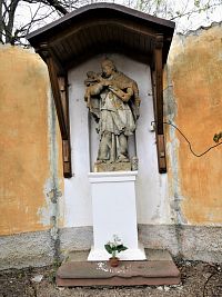 Chotýšany, socha sv. Jana z Nepomuku