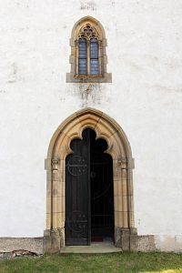 Vchod do kostela sv. Havla