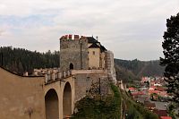 Pohled na hrad od jihu