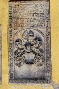 Chlumec, renesanční náhrobní deska