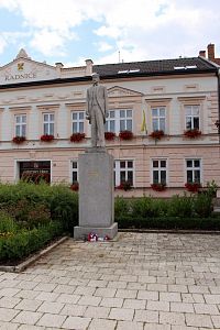 Letovice, socha T. G. Masaryka