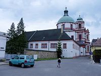 Pohled na klášter a baziliku