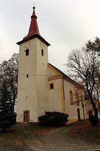 Františkovy Lázně, kostel sv. Jakuba Většího.
