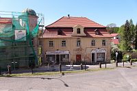Mikulášovice, nejstarší domy města.