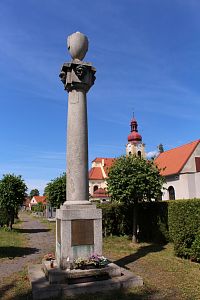 Raspenava, pomník padlým v 1. světové válce.