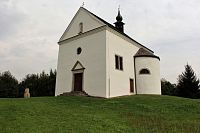 Hornický kostelík sv. Jáchyma v Dobré Vodě.