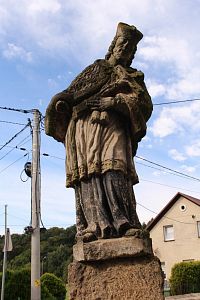 Burgrabice, socha sv. Jana z Nepomuku