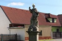 Dvorec, socha sv. Barbory Dvorec, socha sv. Barbory.