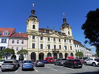 Písecká radnice na Velkém náměstí v Písku Písecká radnice na Velkém náměstí.