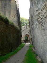 Vstup do hradu