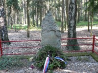 Chvojenecké lesy, pomník A.Bogdanova