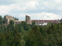 Velhartice, hrad od jihu