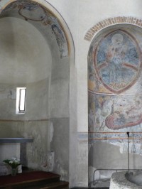 Riva S.Vitale, vnitřek baptisteria