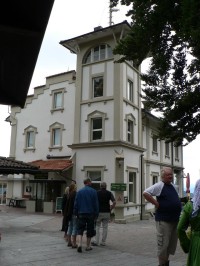 San Salvatore, budova restaurace
