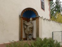 Blatná, socha sv. Prokopa u děkanství