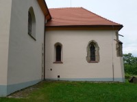 Vraclav, gotická část kostela P. Marie