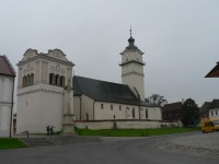 Spišská Sobota, kostel a zvonice