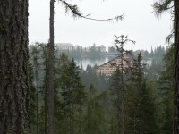 Tatranskou magistrálou na Popradské pleso.