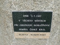 Památník českého krále Rudolfa Habsburského