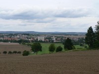 Pohled od Hůrky na Horažďovice